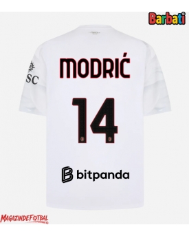 AC Milan Luka Modric #14 Tricou Fotbal Replică 2026-27 Barbati Deplasare AC Milan Luka Modric #14 Tricou Fotbal Replică 2026-27 Barbati Deplasare